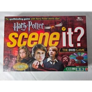 Harry Potter Scene it? 2005 DVD Game 1st Edition Family Fun Board Game Excellent